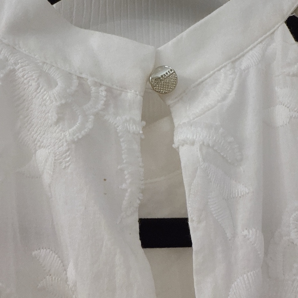 NWT Ted Baker Lorene Embroidered White Halter Dress - Picture 8 of 9